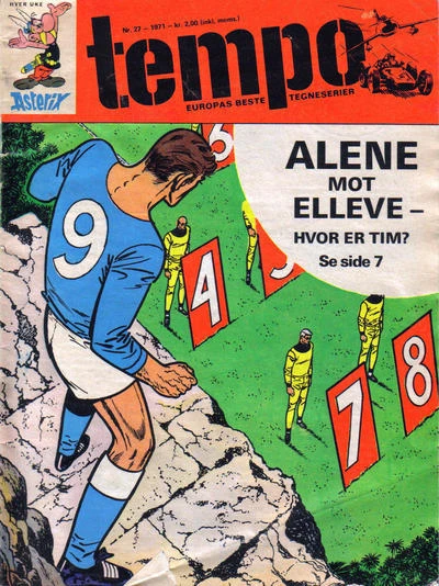 Cover of Alene mot Elleve