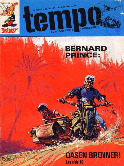 Cover of Bernard Prince: Oasen Brenner!