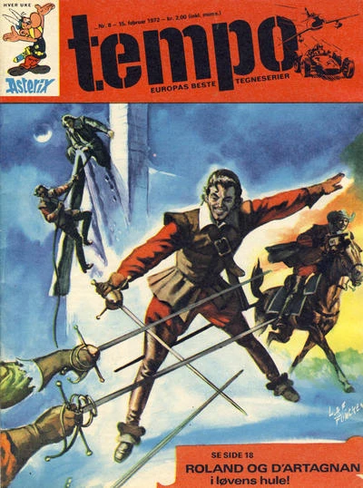 Cover of Roland og D'Artagnan