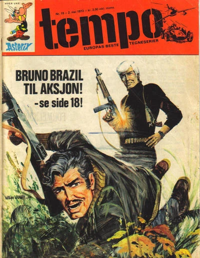 Cover of Bruno Brazil til Aksjon