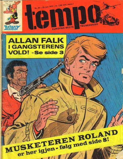 Cover of Allan Falk I Gangsterens Vold!