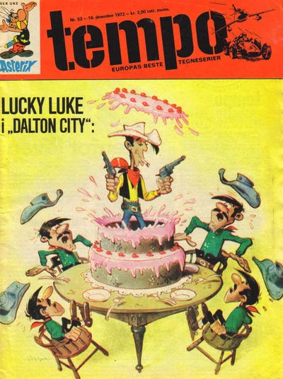 Cover of Lucky Luke i "Dalton City"