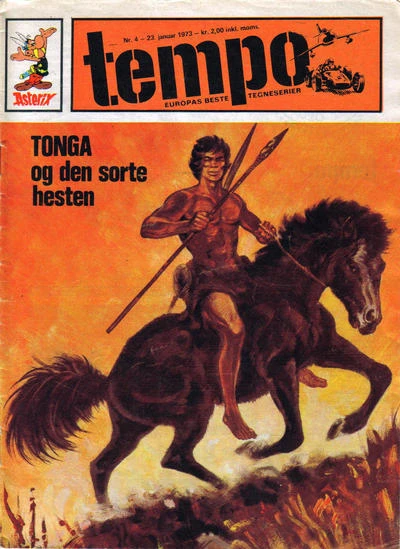 Cover of Tonga og den sorte hesten