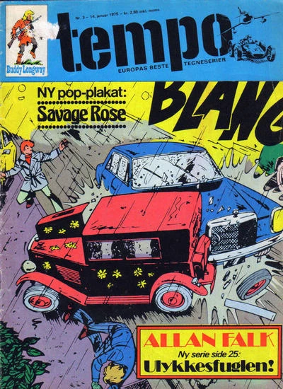 Cover of Savage Rose ; Allan Falk