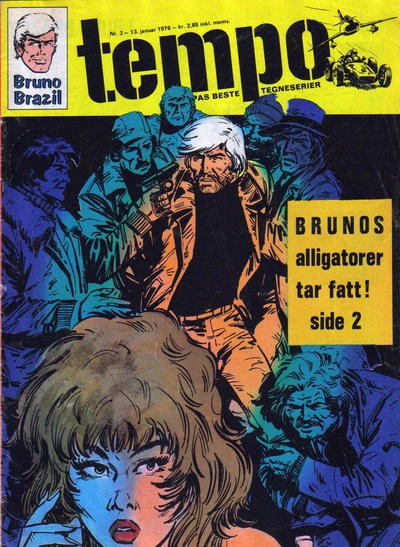 Cover of Brunos alligatorer tar fatt!