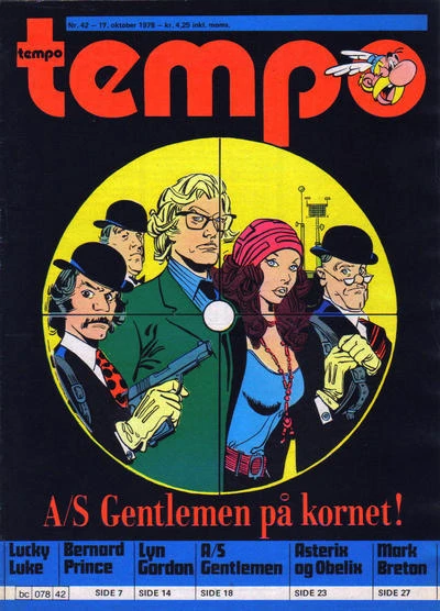 Cover of A/S Gentlemen pa kornet!