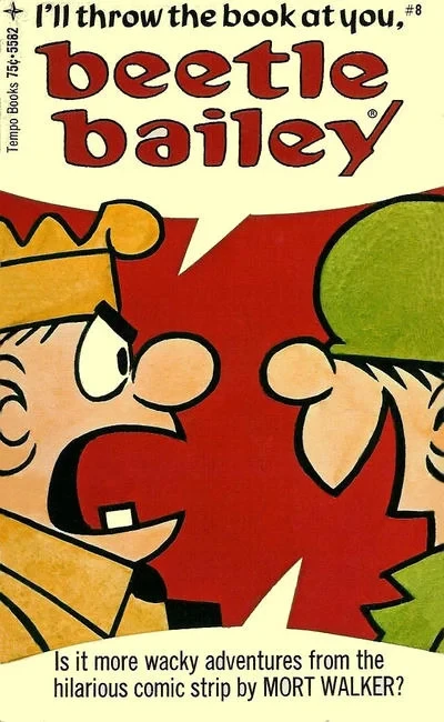 Cover of I'll Throw the Book at You, Beetle Bailey