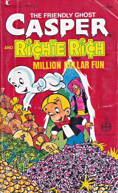 Cover of Casper and Richie Rich: Million Dollar Fun