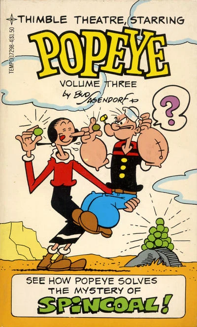 Cover of Thimble Theatre Starring Popeye, volume three