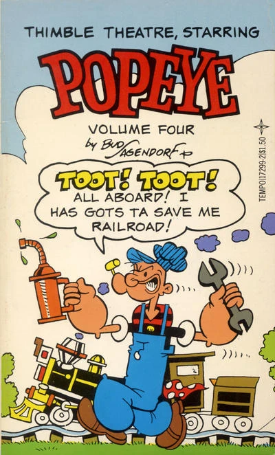 Cover of Thimble Theatre Starring Popeye, volume four