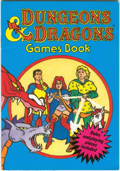 Cover of Dungeons & Dragons Games Book