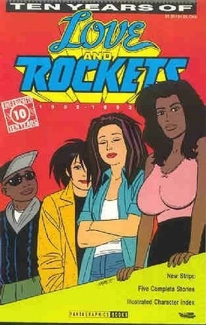Cover of Ten Years of Love and Rockets