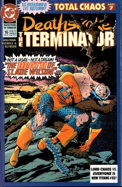 Cover of Terminated: The Death of Slade Wilson