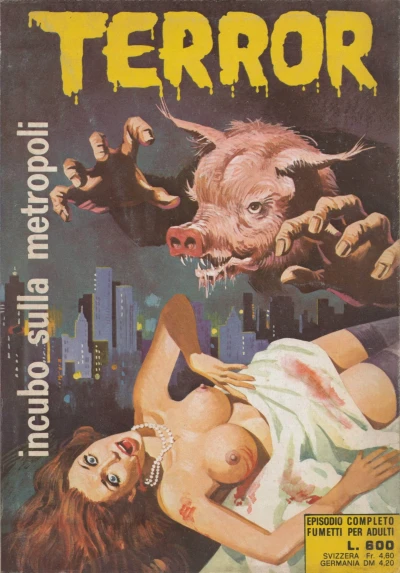 Cover of incubo sulla metropoli