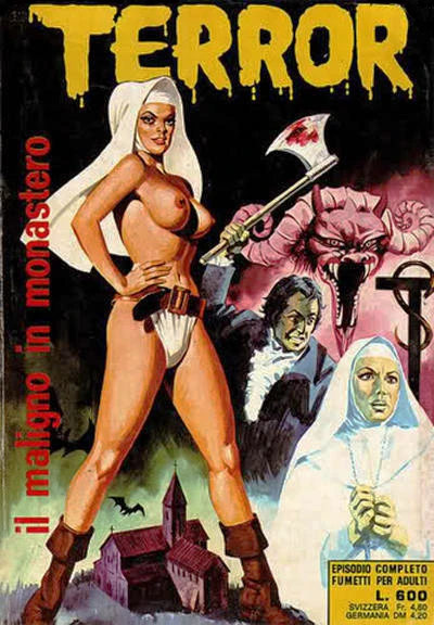 Cover of il maligno in monastero