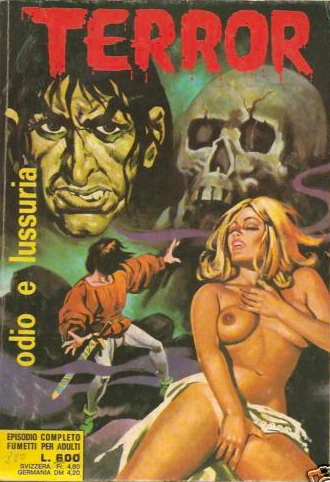 Cover of odio e lussuria