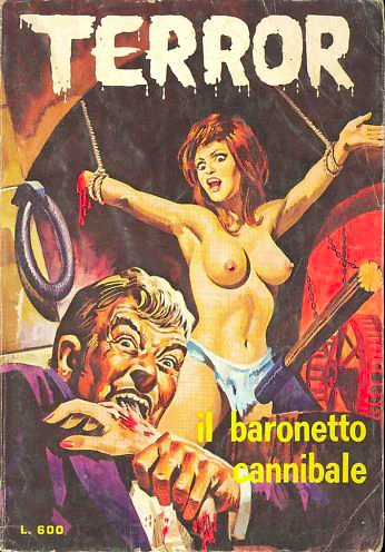 Cover of il baronetto cannibale