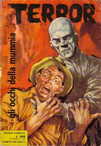 Cover of gli occhi della mummia