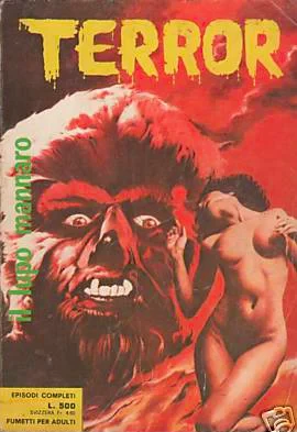 Cover of Il lupo mannaro