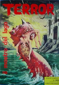 Cover of il mostro del lago