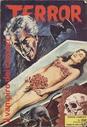 Cover of Il vampiro dei carpazi