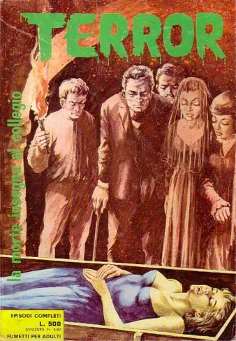 Cover of la morte insegna al collegio