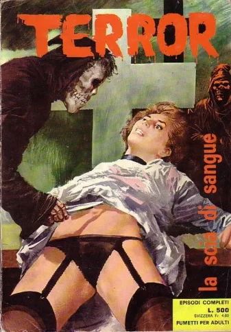 Cover of la scia di sangue