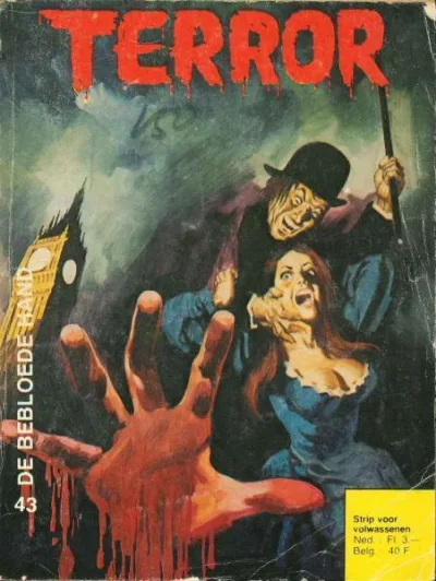 Cover of De bebloede hand
