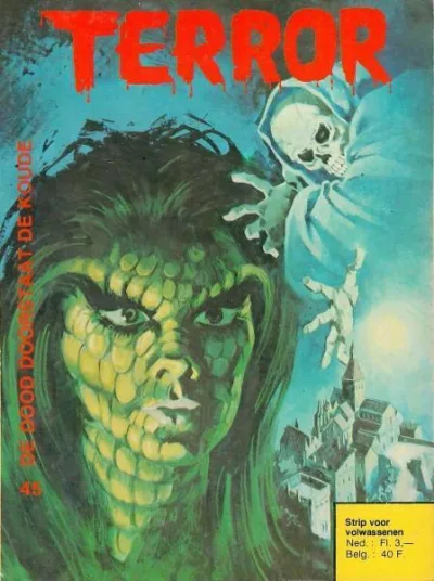 Cover of De dood doorstaat de koude