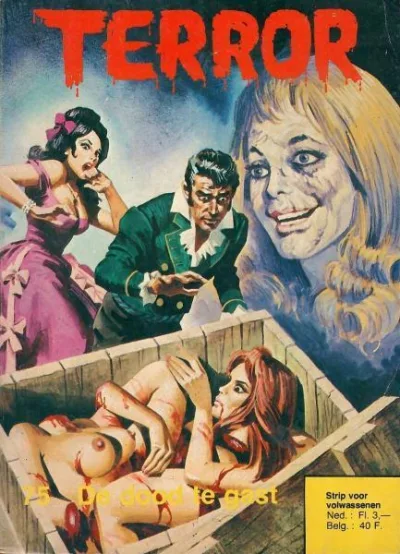 Cover of De dood te gast