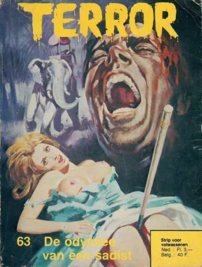 Cover of De odysee van een sadist