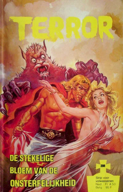 Cover of De stekelige bloem van de onsterfelijkheid