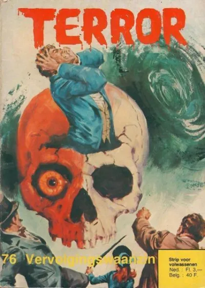 Cover of Vervolgingswaanzin