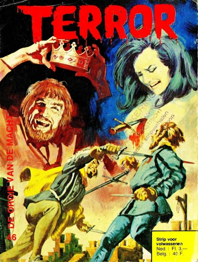 Cover of De Orgie Van De Macht