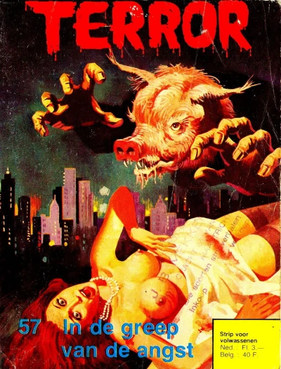 Cover of In de greep van de angst