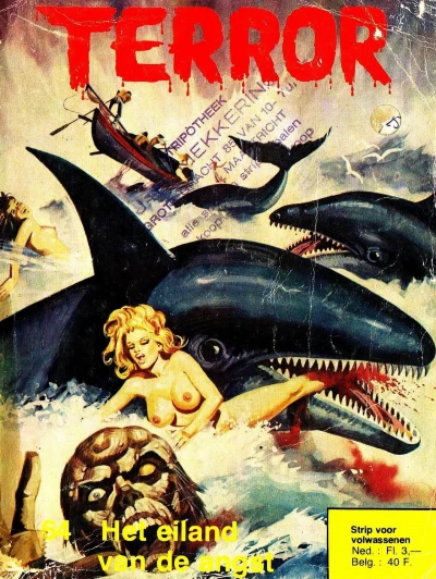 Cover of Het eiland van de angst