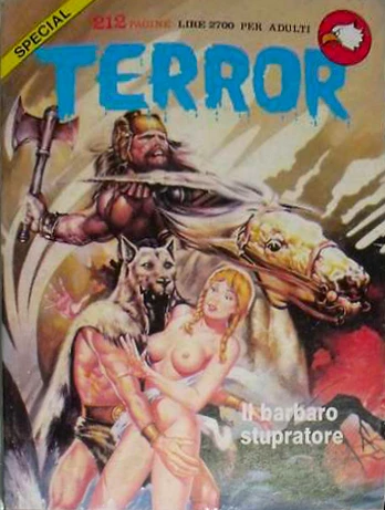 Cover of Il barbaro stupratore