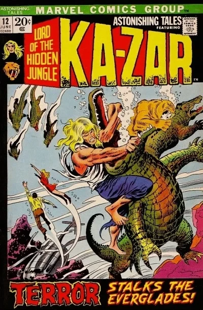 Cover of Terror Stalks the Everglades!