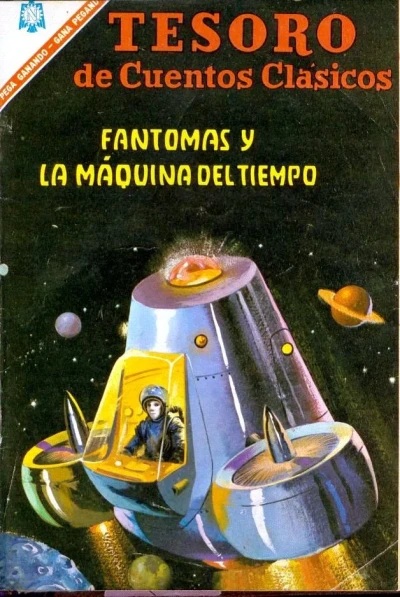 Cover of Fantomas y la maquina del Tiempo