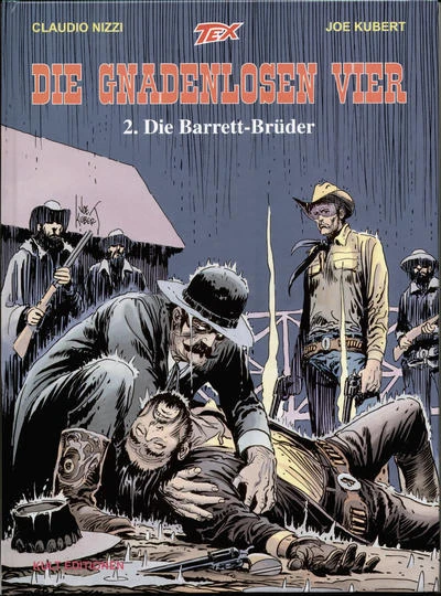 Cover of Die Gnadenlosen Vier (2): Die Barrett-Brüder