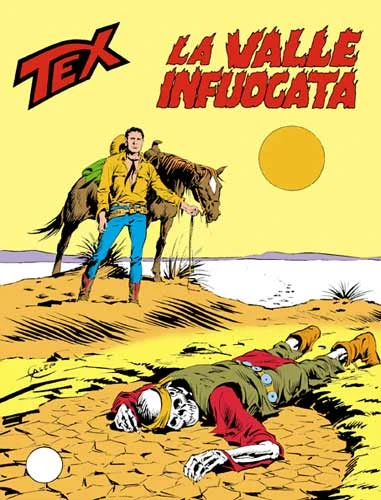 Cover of La Valle Infuocata