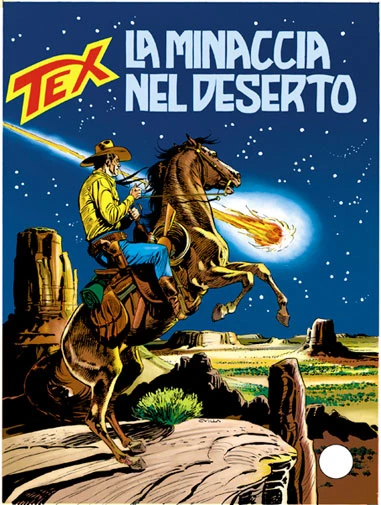Cover of La Minaccia nel Deserto