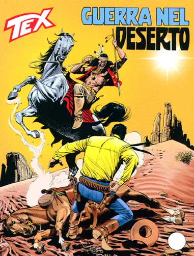 Cover of Guerra nel Deserto