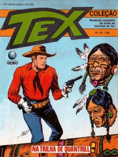 Cover of Na trilha de Quantrill