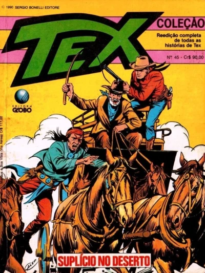 Cover of Suplício no deserto