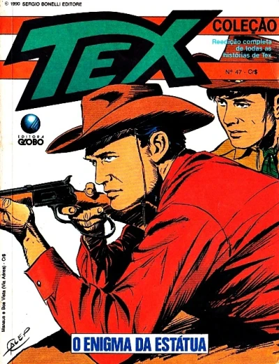 Cover of O enigma da estátua