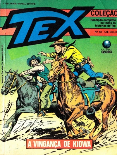 Cover of A vingança de Kiowa