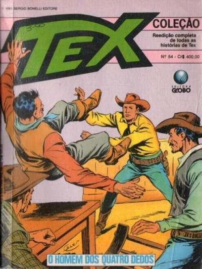 Cover of O homem de quatro dedos