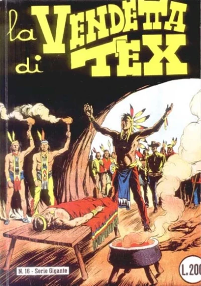 Cover of La Vendetta di Tex