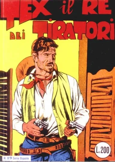 Cover of Tex il Re dei Tiratori